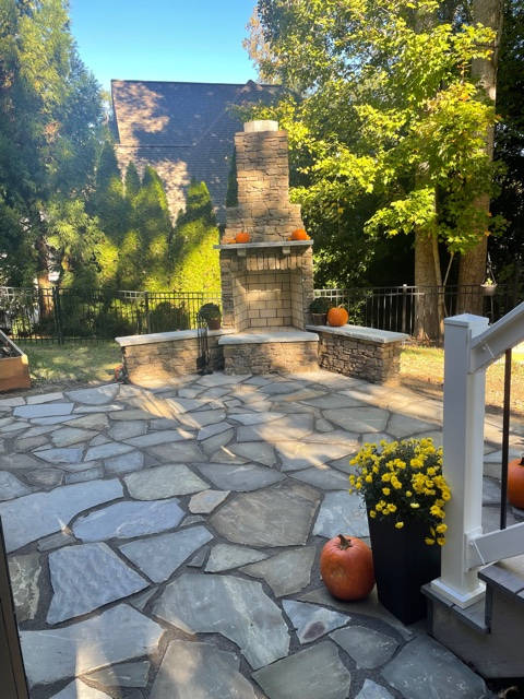 Stamped Concrete Design in Winston-Salem, North Carolina