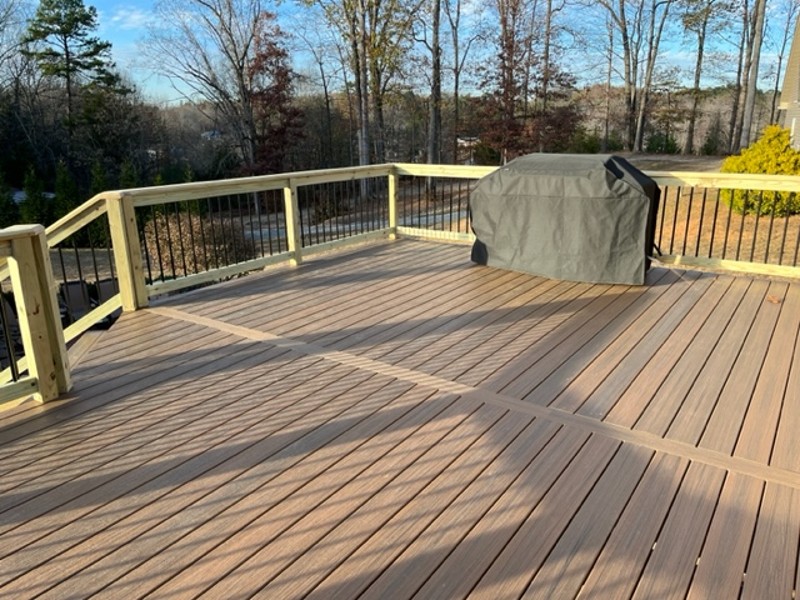 Trex Toasted Sand Deck Flooring in Lexington North Carolina