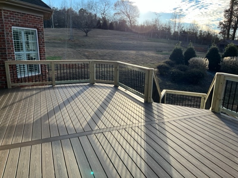 Trex Toasted Sand Deck Flooring in Lexington North Carolina