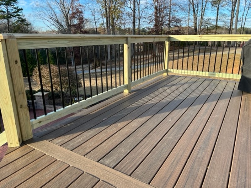 Trex Toasted Sand Deck Flooring in Lexington North Carolina