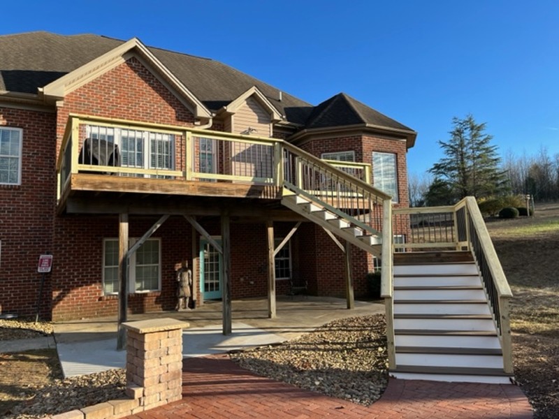 Premium Number One Grade Pressure Treated Railings in Lexington North Carolina