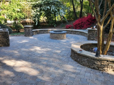 Stamped Concrete Patios in Winston-Salem, North Carolina