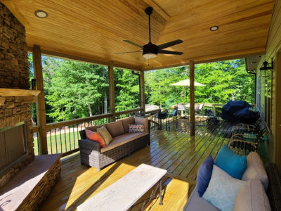 Covered Decks in Winston-Salem, North Carolina